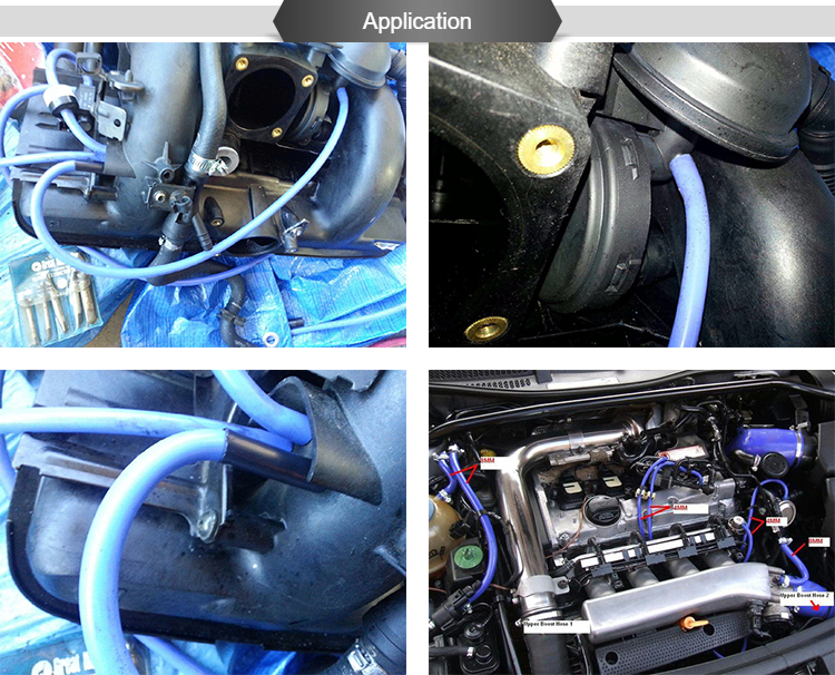 silicone vacuum hose application