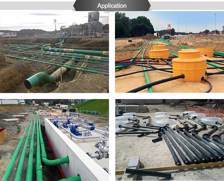 petrol station HDPE pipe application