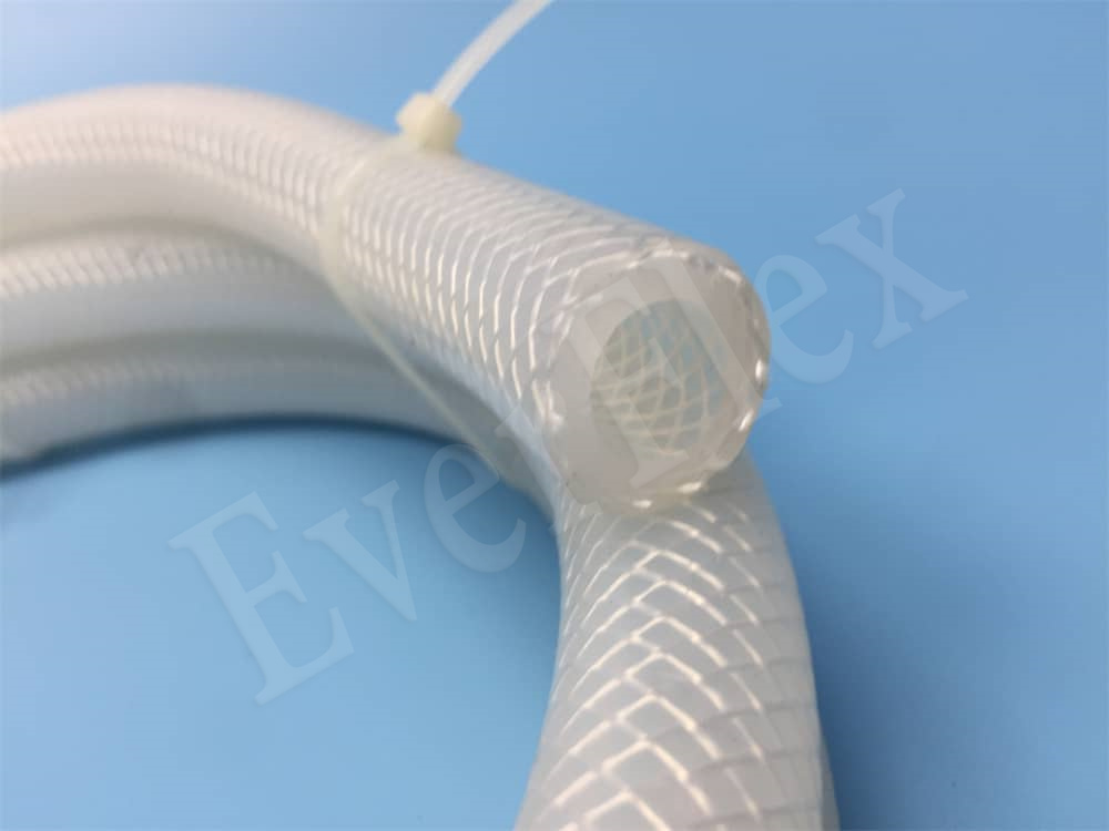 silicone briaded hose