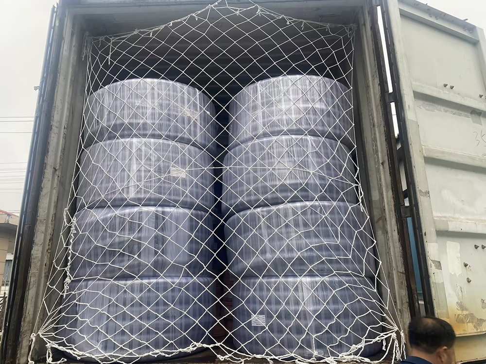 Everflex delivers a container of plastic hose